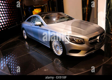 Merceds Benz S-coupe, Berlin. Banque D'Images