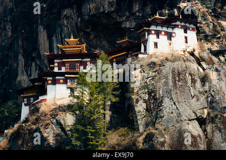 Monastère de Taktsang (Tiger's Nest) - Bhoutan Banque D'Images