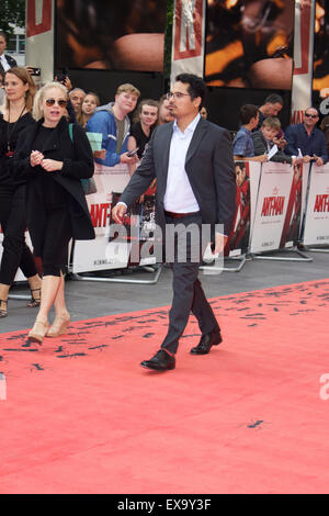 Londres, Royaume-Uni, le 8 juillet 2015.L'acteur Michael Pena assiste à la première du film à Londres des merveilles 'Ant Man' ©Danny Charlette/Alamy Banque D'Images