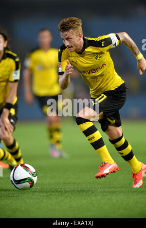 Kanagawa, Japon. 7 juillet, 2015. Marco Reus (Dortmund) Football/soccer : Borussia Dortmund Asia Tour 2015, pré-saison match amical entre Kawasaki Frontale 0-6 Borussia Dortmund à Todoroki Stadium à Kanagawa, Japon . © EXTRÊME-ORIENT PRESSE/AFLO/Alamy Live News Banque D'Images