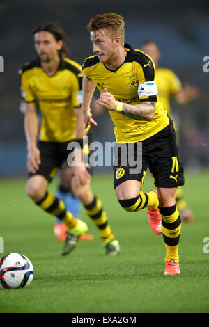 Kanagawa, Japon. 7 juillet, 2015. Marco Reus (Dortmund) Football/soccer : Borussia Dortmund Asia Tour 2015, pré-saison match amical entre Kawasaki Frontale 0-6 Borussia Dortmund à Todoroki Stadium à Kanagawa, Japon . © EXTRÊME-ORIENT PRESSE/AFLO/Alamy Live News Banque D'Images