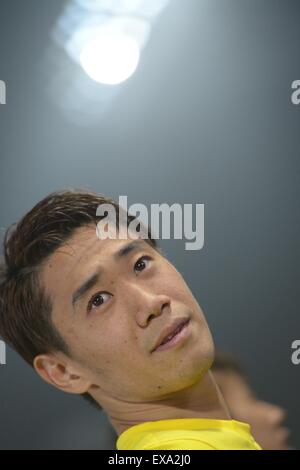 Kanagawa, Japon. 7 juillet, 2015. Shinji Kagawa (Dortmund) Football/soccer : Shinji Kagawa de Borussia Dortmund après la pré-saison match amical entre Kawasaki Frontale 0-6 Borussia Dortmund Borussia Dortmund lors de la Tournée 2015 de l'Asie à Todoroki Stadium à Kanagawa, Japon . © EXTRÊME-ORIENT PRESSE/AFLO/Alamy Live News Banque D'Images