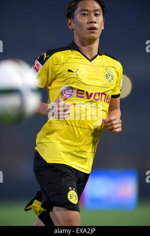 Kanagawa, Japon. 7 juillet, 2015. Shinji Kagawa (Dortmund) Football/soccer : Borussia Dortmund Asia Tour 2015, pré-saison match amical entre Kawasaki Frontale 0-6 Borussia Dortmund à Todoroki Stadium à Kanagawa, Japon . © EXTRÊME-ORIENT PRESSE/AFLO/Alamy Live News Banque D'Images