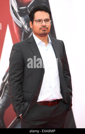 Michael Pena arrivant pour la première européenne de Ant-Man, à l'Odeon Leicester Square, Londres. 08/07/2015/photo alliance Banque D'Images