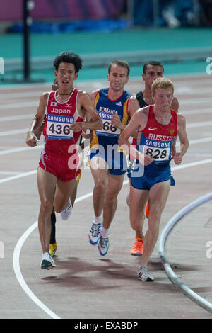 Gwangju, Corée du Sud. 09 juillet 2015. Keisuke Nakatani (JPN) Athlétisme : La 28e Universiade d'été 2015 Hommes Gwangju 10000m finale à l'Universiade de Gwangju Gwangju dans Studium principal, la Corée du Sud. © Takashi OKUI/AFLO/Alamy Live News Banque D'Images