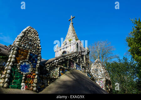 Superbe petite chapelle ornementée, Guernsey, Channel Islands, Royaume-Uni, Europe Banque D'Images