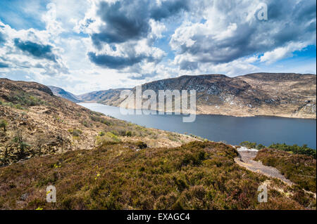 Le Glenveagh National Park, comté de Donegal, Ulster, République d'Irlande, Europe Banque D'Images