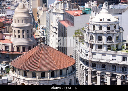 Vue aérienne de Buenos Aires, Argentine, Amérique du Sud Banque D'Images