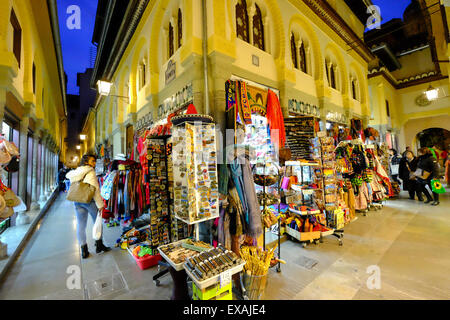 Al Caiceria street market, Grenade, Andalousie, Espagne, Europe Banque D'Images