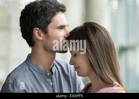Couple fouinais Banque D'Images
