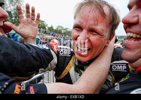 Lydden Hill, Canterbury, Kent, UK. 25 mai, 2015. La WRX Championnats du monde organisés à circuit Lydden Hill. 01- Petter Solberg - SDRX - Citroen DS3 © Plus Sport Action/Alamy Live News Banque D'Images