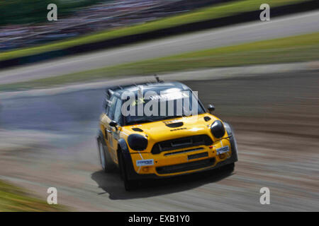 Lydden Hill, Canterbury, Kent, UK. 25 mai, 2015. La WRX Championnats du monde organisés à circuit Lydden Hill. 37- Guy Wilks - JRM Racing - MINI RX © Plus Sport Action/Alamy Live News Banque D'Images