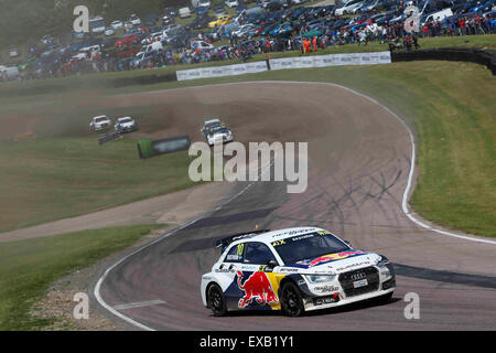 Lydden Hill, Canterbury, Kent, UK. 25 mai, 2015. La WRX Championnats du monde organisés à circuit Lydden Hill. 10- Mattias Ekstrom - EKS - Audi S1 quattro © Plus Sport Action/Alamy Live News Banque D'Images