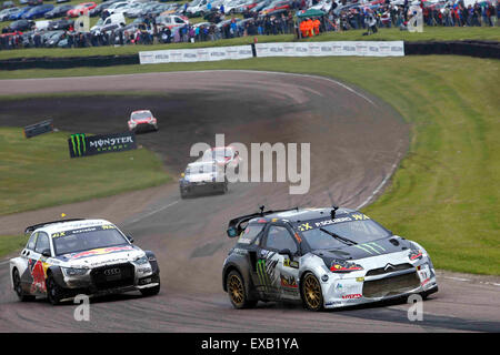 Lydden Hill, Canterbury, Kent, UK. 25 mai, 2015. La WRX Championnats du monde organisés à circuit Lydden Hill. 01- Petter Solberg - SDRX - Citroen DS3 © Plus Sport Action/Alamy Live News Banque D'Images