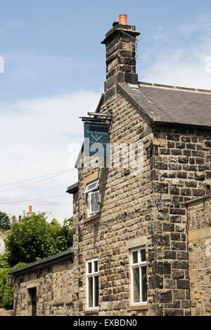 Le carré & Boussole pub en Amérique du Rigton près de Harrogate dans le Yorkshire du Nord Banque D'Images