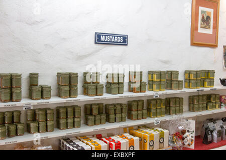 Maison traditionnelle en confitures, moutardes, miel et confitures en vente à un magasin du village de Berrima, New South Wales australie Banque D'Images