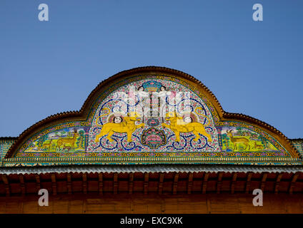 Maison de Zinat Narenjestan, la province du Fars, Shiraz, Iran Banque D'Images