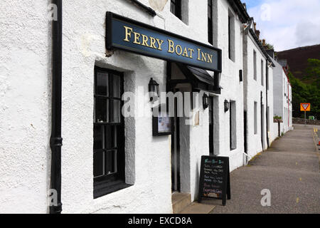 Le Ferry Inn dans Ullapool, Ecosse, Royaume-Uni Banque D'Images