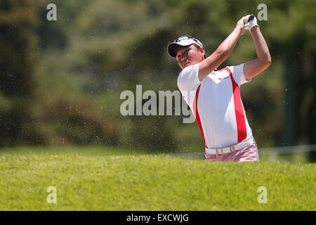 Gwangju, Corée du Sud. 10 juillet, 2015. Kenta Konishi (JPN) Golf : La 28e Universiade d'été 2015 Les hommes de Gwangju 3 Ronde à Naju Gold Lake Country Club à Gwangju, Corée du Sud . © Sho Tamura/AFLO SPORT/Alamy Live News Banque D'Images