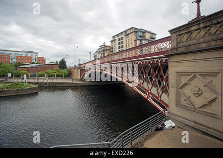 Crown Point Bridge,Leeds Yorkshire Banque D'Images