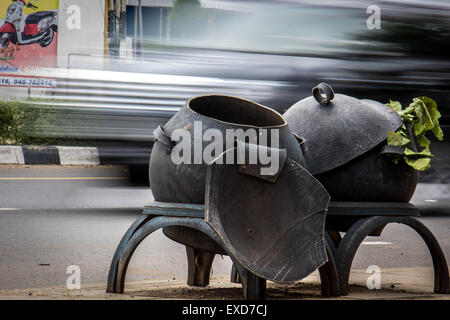 Corbeille, arrière-plan, flou, voiture, la vitesse, la vitesse de route. Banque D'Images