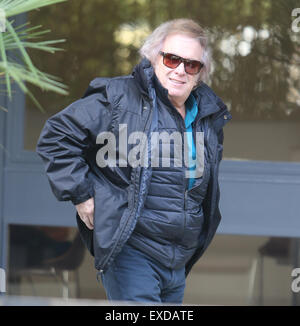 Don McLean à l'extérieur des Studios ITV aujourd'hui avec : Don McLean Où : London, Royaume-Uni Quand : 11 mai 2015 Banque D'Images