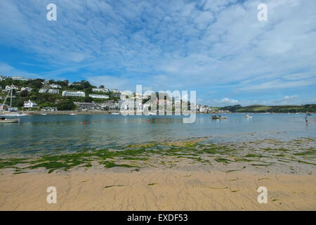 Salcombe, Devon, UK. Vue de la plage de East Portlemouth Salcombe Banque D'Images