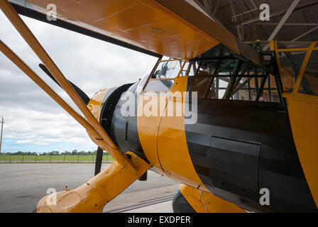 Une navigabilité 1942 Westland Lysander Mk. IIIA dans le crochet du Canadian Warplane Heritage Museum Hamilton Ontario Canada Banque D'Images