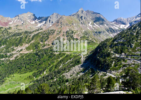 Route des Lacs, Midi-Pyrenees, France Banque D'Images