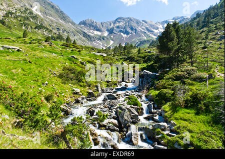 Route des Lacs, Midi-Pyrenees, France Banque D'Images