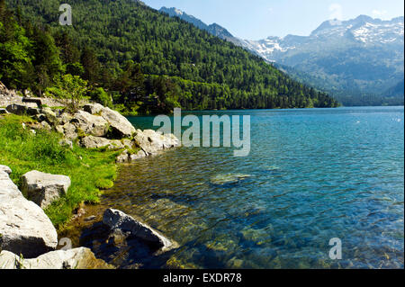 Route des Lacs, Midi-Pyrenees, France Banque D'Images