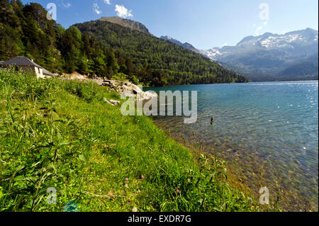 Route des Lacs, Midi-Pyrenees, France Banque D'Images