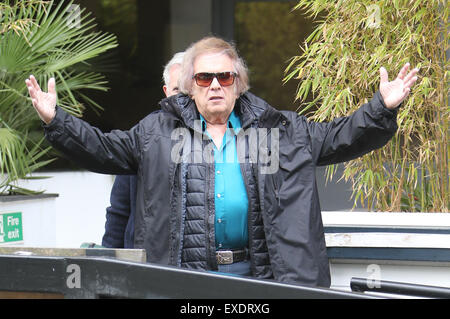 Don McLean à l'extérieur des Studios ITV aujourd'hui avec : Don McLean Où : London, Royaume-Uni Quand : 11 mai 2015 Banque D'Images