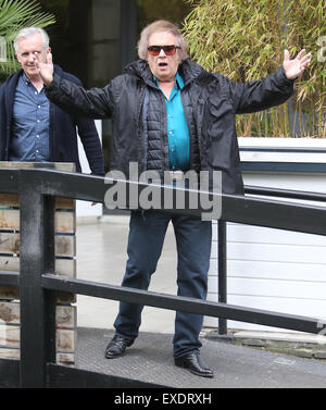 Don McLean à l'extérieur des Studios ITV aujourd'hui avec : Don McLean Où : London, Royaume-Uni Quand : 11 mai 2015 Banque D'Images