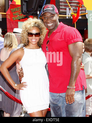 Michael Clarke Duncan assiste à la première de Los Angeles 'Kung Fu Panda' tenue à l'Grauman's Chinese Theatre à Hollywood. Banque D'Images