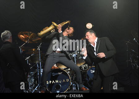 Spandau Ballet Festival 2015 à Henley Banque D'Images