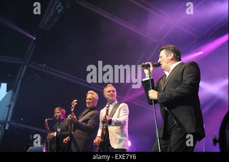 Spandau Ballet Festival 2015 à Henley Banque D'Images