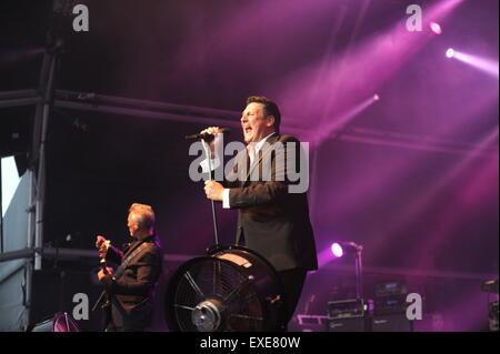 Spandau Ballet Festival 2015 à Henley Banque D'Images