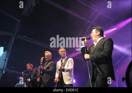 Spandau Ballet Festival 2015 à Henley Banque D'Images