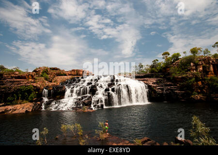 Manning Gorge Waterfall - Australie Banque D'Images