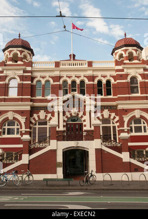 Melbourne City Baths (1860) sur la rue Swanston Banque D'Images