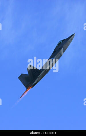 F-22 Raptor Stealth Jet fighter Banque D'Images