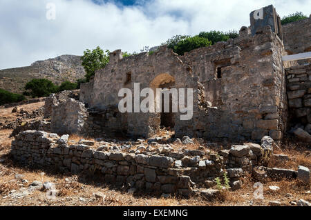 Chambre ruines de Micro Horio. Banque D'Images