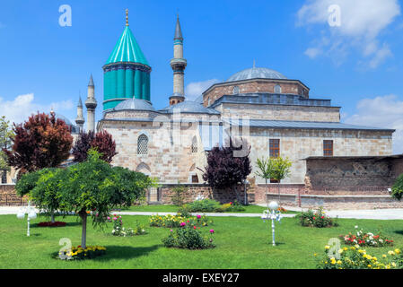 Musée de Mevlana, Konya, Anatolie centrale, Turquie Banque D'Images