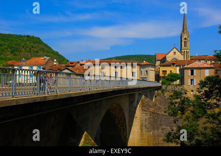 Saint Antonin Noble Val, Tarn et Garonne Midi-PyrŽnŽes, Région, France, Europe Banque D'Images