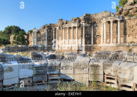 Du côté de l'Agora, Antalya, Turquie la Pamphylie ; Banque D'Images