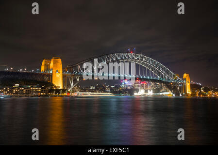 Le Harbour Bridge, Sydney, Australie Banque D'Images