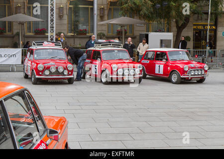 Barcelone Montecarlo Classic Cars 2014 Banque D'Images