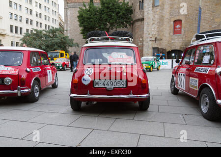 Barcelone Montecarlo Classic Cars 2014 Banque D'Images