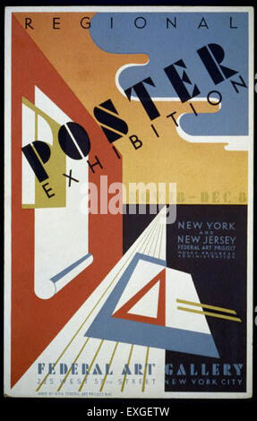 Cette exposition régionale d'affiches présente une gamme variée d'œuvres d'art, reflétant la culture locale, l'histoire et le talent artistique. Il sert de plateforme aux artistes pour présenter leur travail à un public plus large et promeut la créativité régionale. Banque D'Images